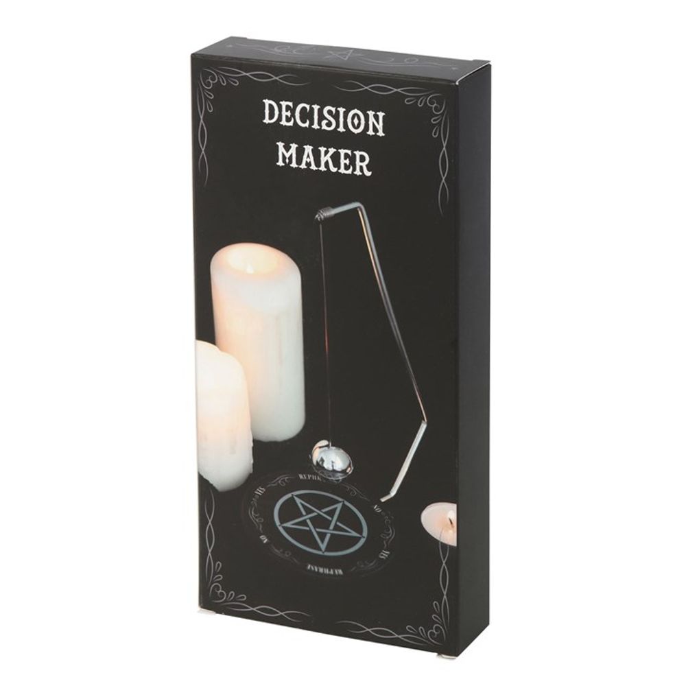 Enchanted Gothic Pentagram Pendulum Decision Maker – Mystical Guidance Tool