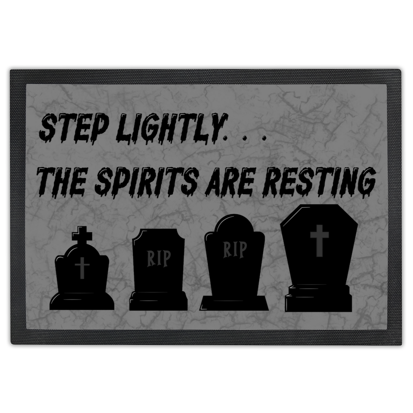 Tombstone Door Mat