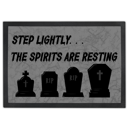 Tombstone Door Mat