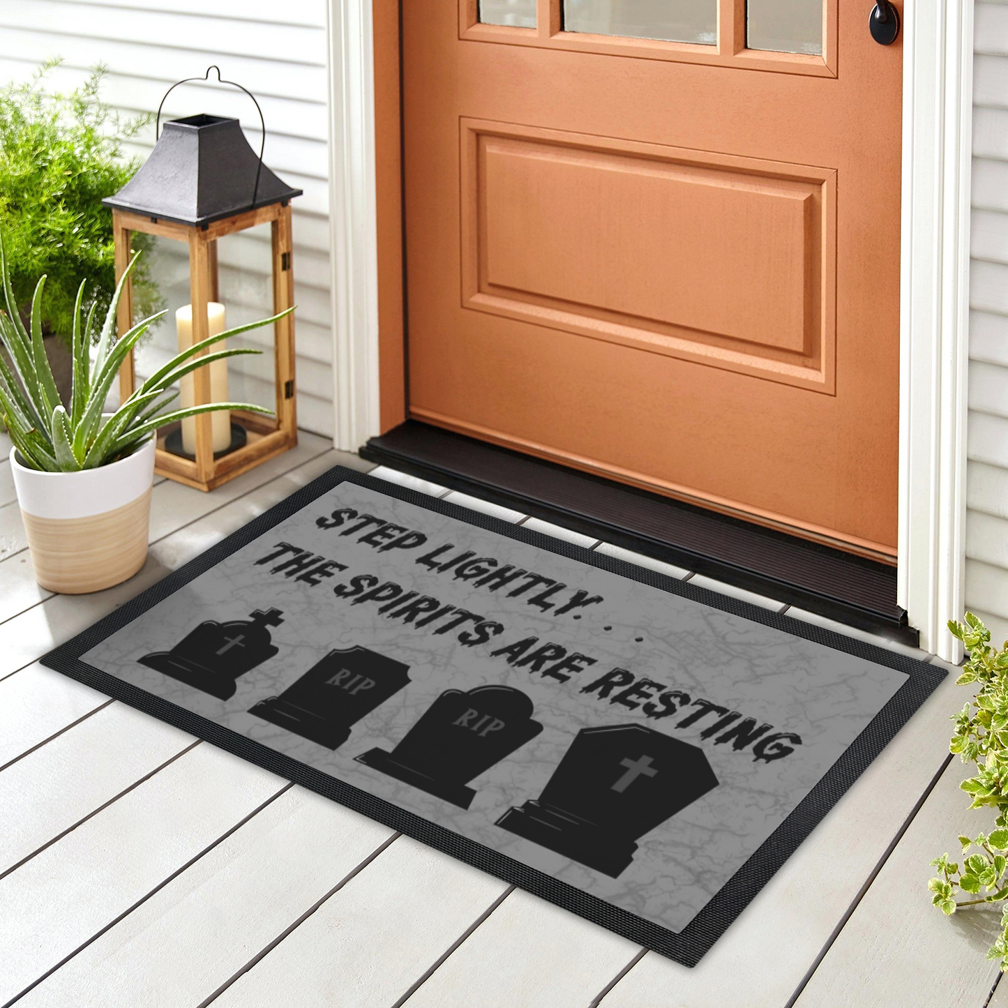 Tombstone Door Mat