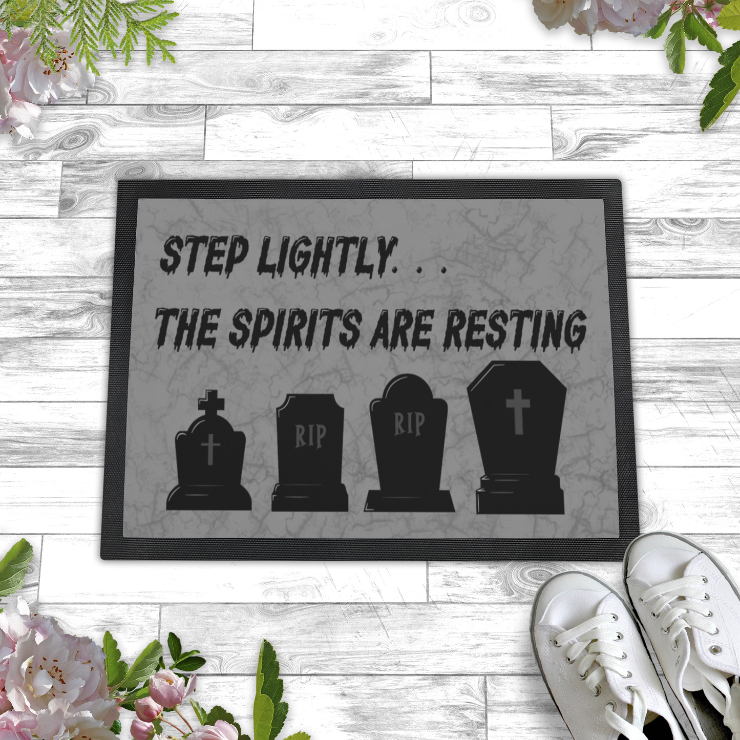 Tombstone Door Mat