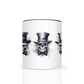Gothic Skull Top Hat 11oz Mug