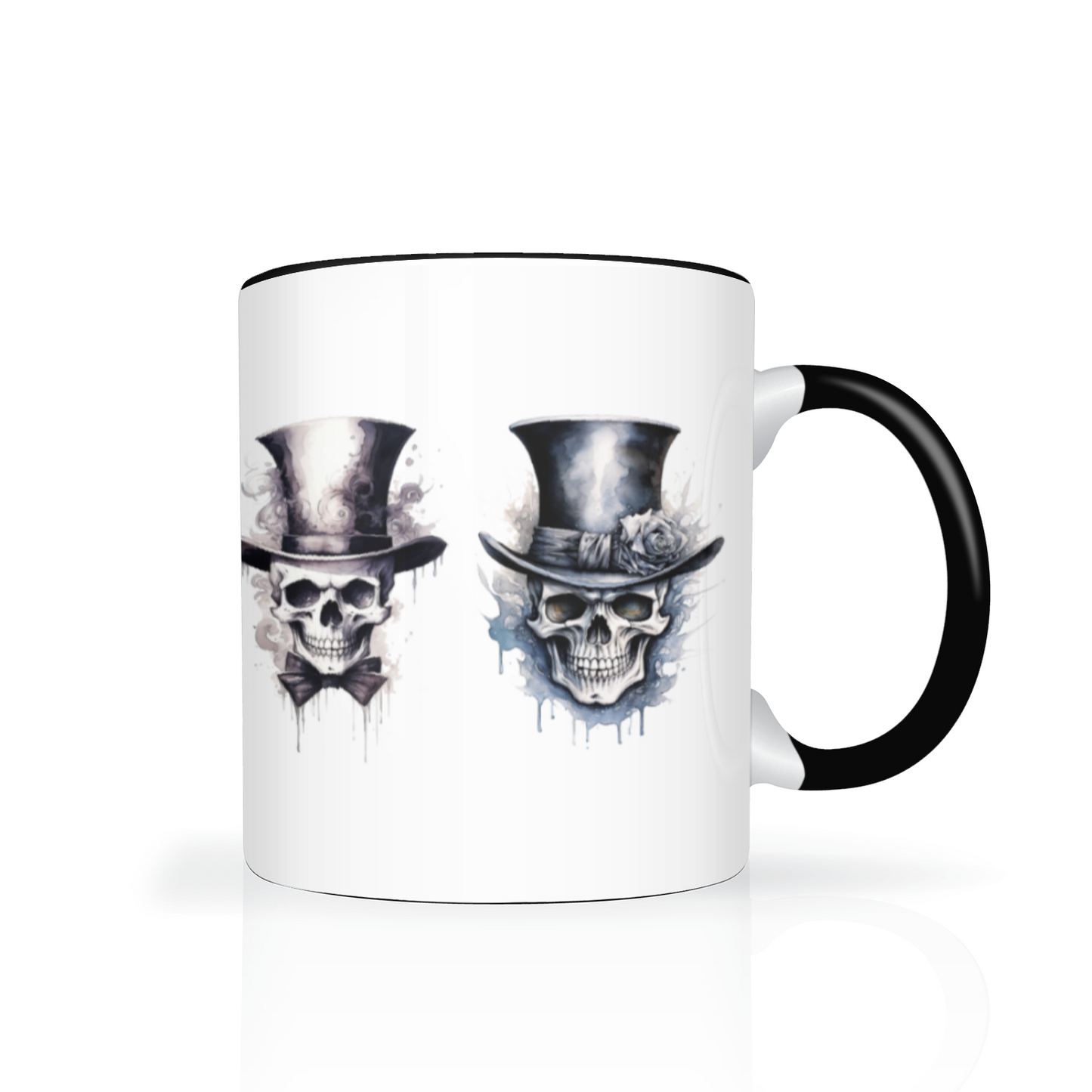 Gothic Skull Top Hat 11oz Mug