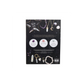 Showing Crystal charms, pendants earrings and bracelets