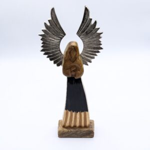 Guardian Angel Ornament – Silver Wings